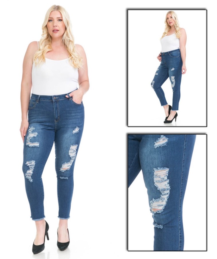 PLUS SIZE DENIM